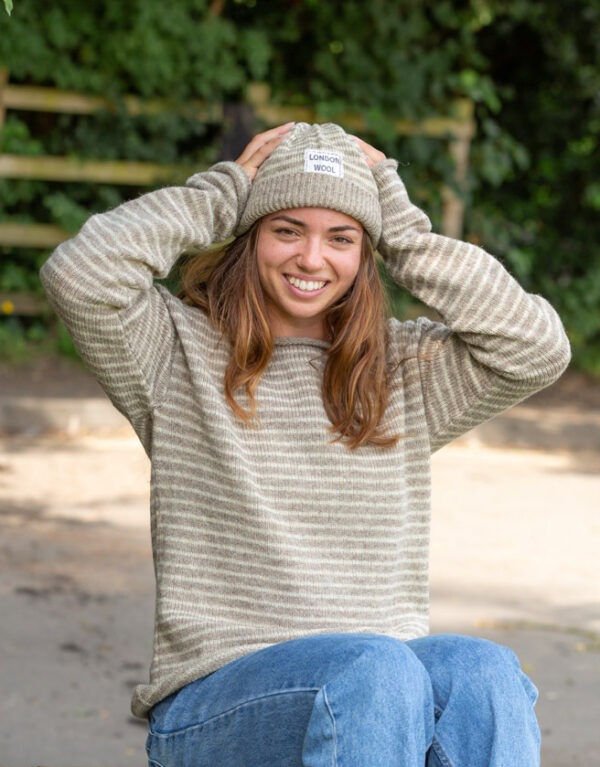 London wool sweater, one size fits all